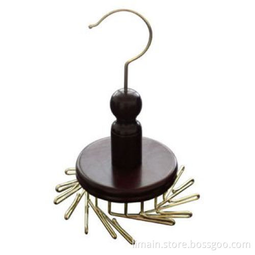 Hanger Made Of MDF+ Leather + Rubber Paint Material